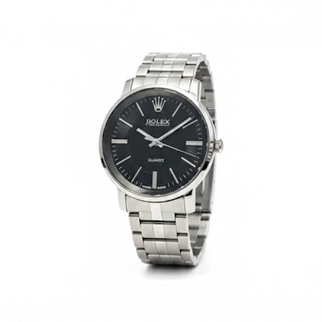 Rolex Oyster Black Dial Crown Lock