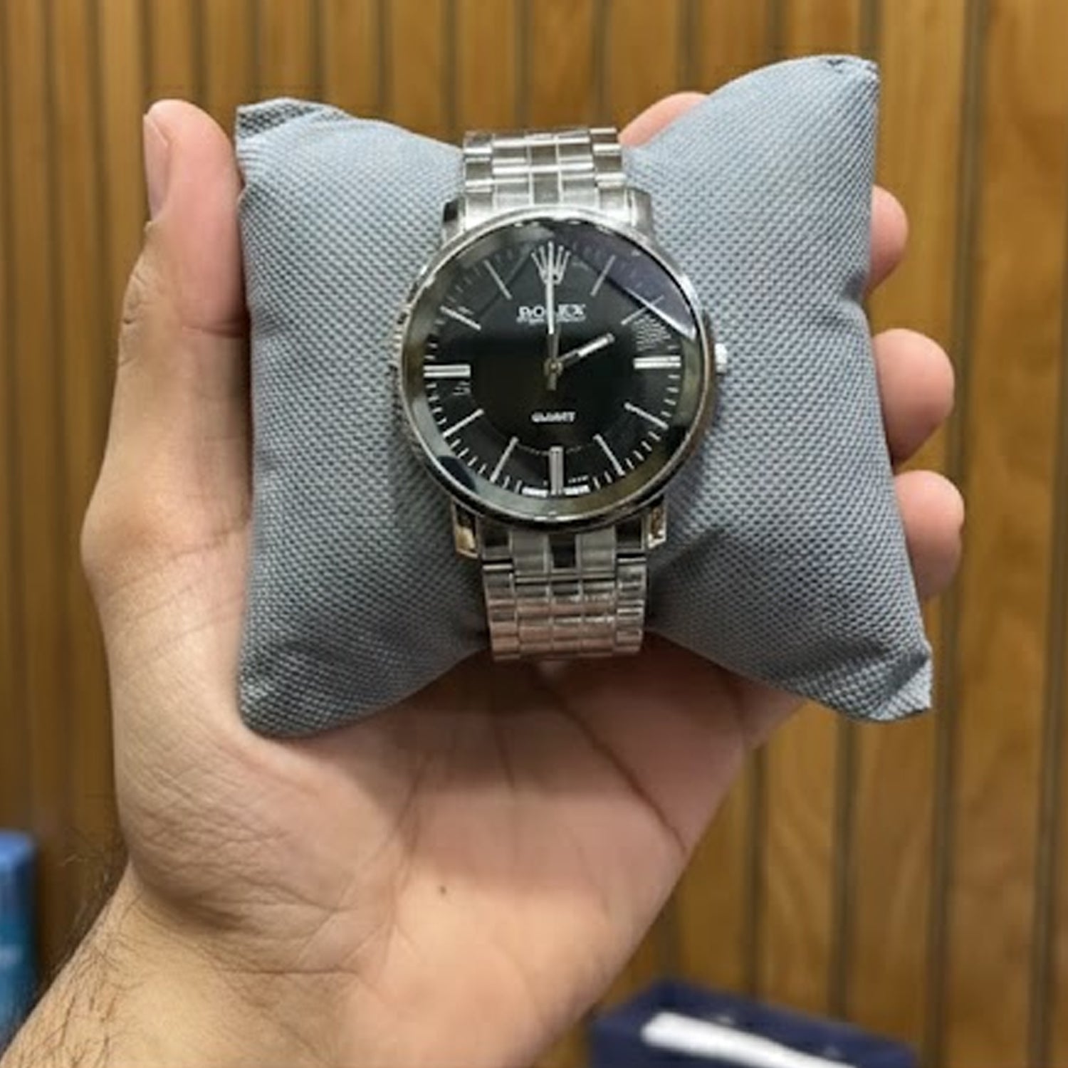 Rolex Oyster Black Dial Crown Lock